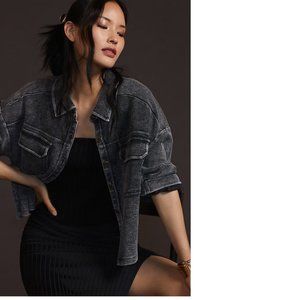 Anthropologie Pilcro Shrunken Shacket jacket